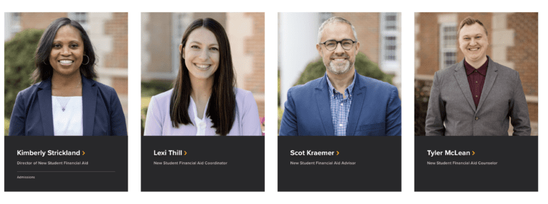 Financial Aid staff ONU